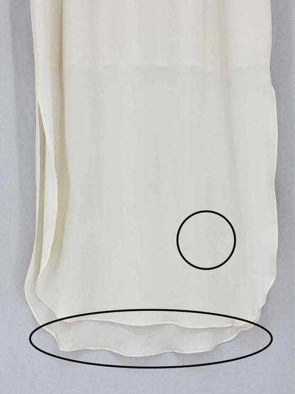 Pre - loved BY MALENE BIRGER Beige Size US 2 Midi Dress at Reems Closet