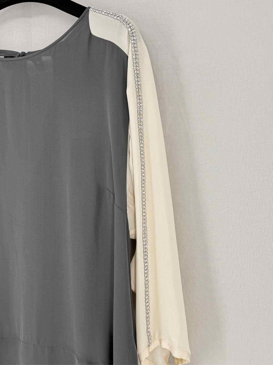 Pre - loved BY MALENE BIRGER Black & Cream Size Small Blouse at Reems Closet