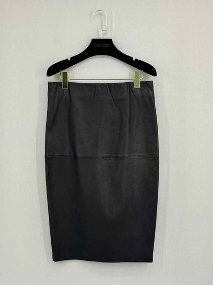 Pre - loved BY MALENE BIRGER Black Size US 2 Knee Length Skirt at Reems Closet