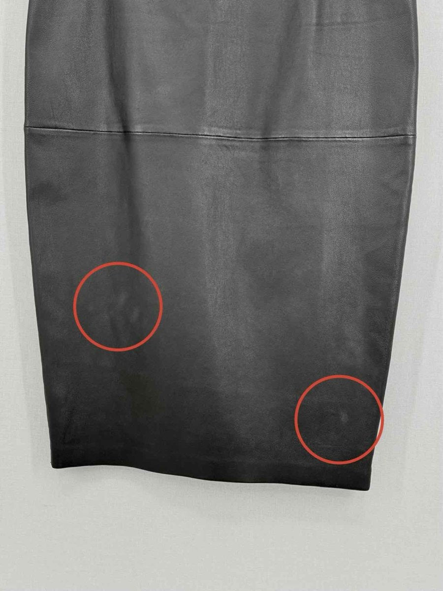 Pre - loved BY MALENE BIRGER Black Size US 2 Knee Length Skirt at Reems Closet