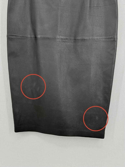 Pre - loved BY MALENE BIRGER Black Size US 2 Knee Length Skirt at Reems Closet