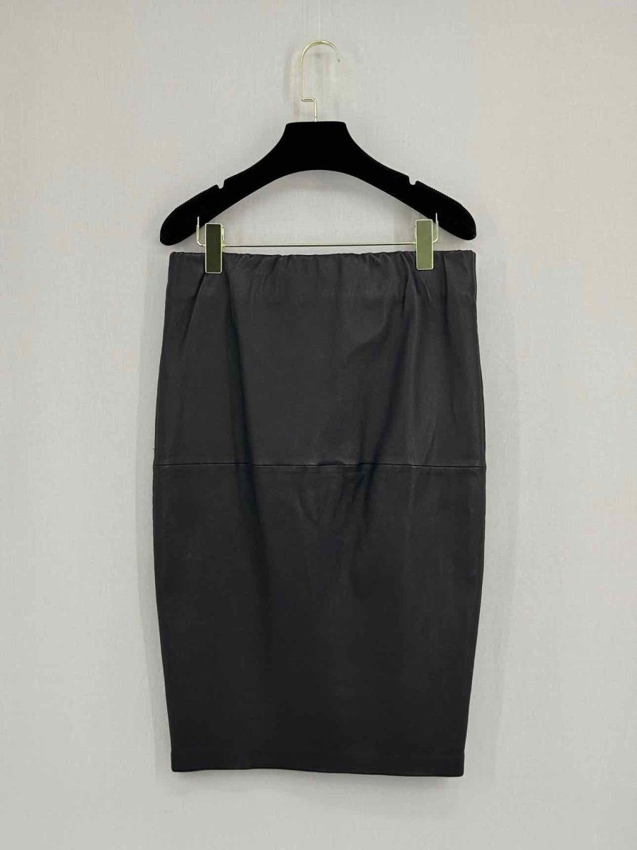 Pre - loved BY MALENE BIRGER Black Size US 2 Knee Length Skirt at Reems Closet