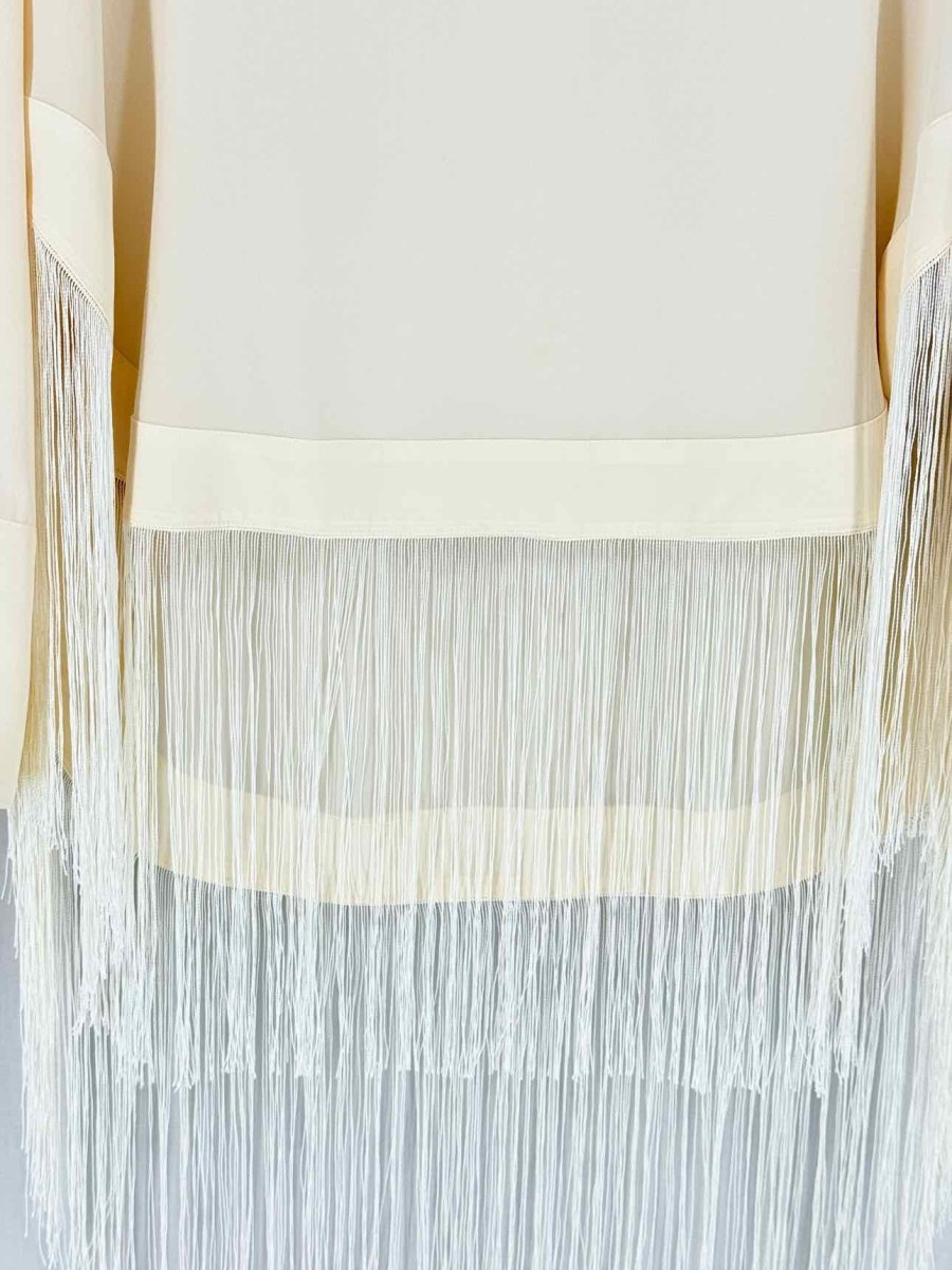 Pre - loved BY MALENE BIRGER Cream Size US 6 Blouse at Reems Closet