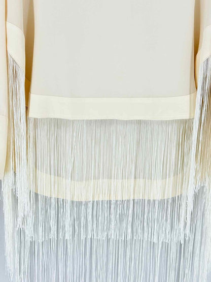 Pre - loved BY MALENE BIRGER Cream Size US 6 Blouse at Reems Closet