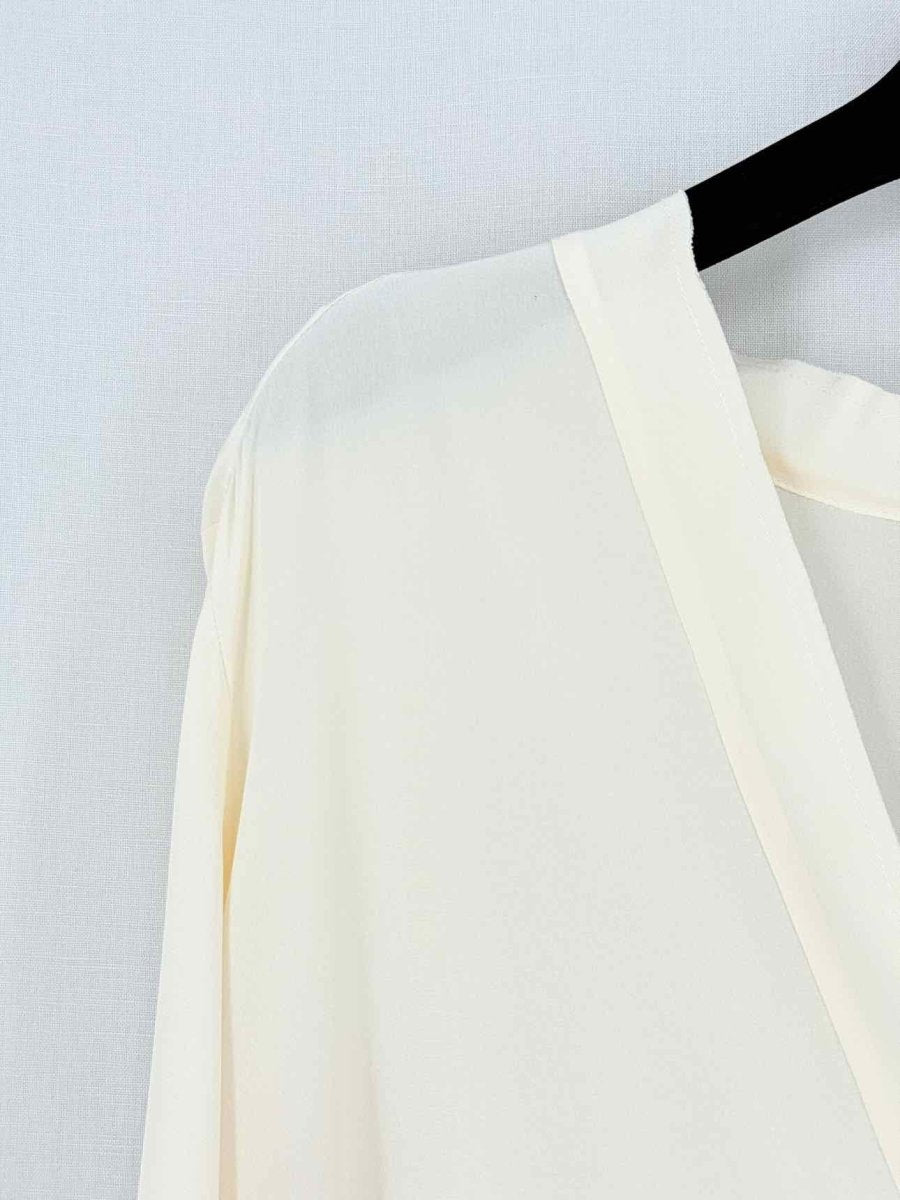Pre - loved BY MALENE BIRGER Cream Size US 6 Blouse at Reems Closet