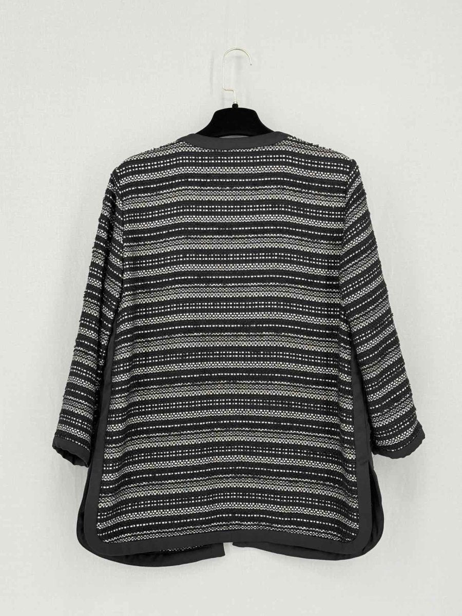 Pre-loved BY MALENE BIRGER Erista Black & White Size US 8 Jacket at Reems Closet