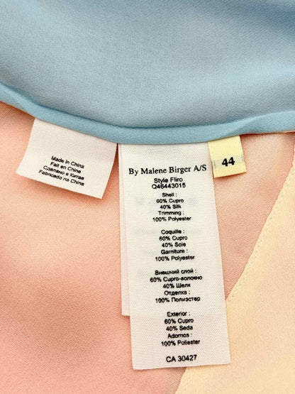 Pre-loved BY MALENE BIRGER Fliro Colorblock Size US 8 Blouse at Reems Closet