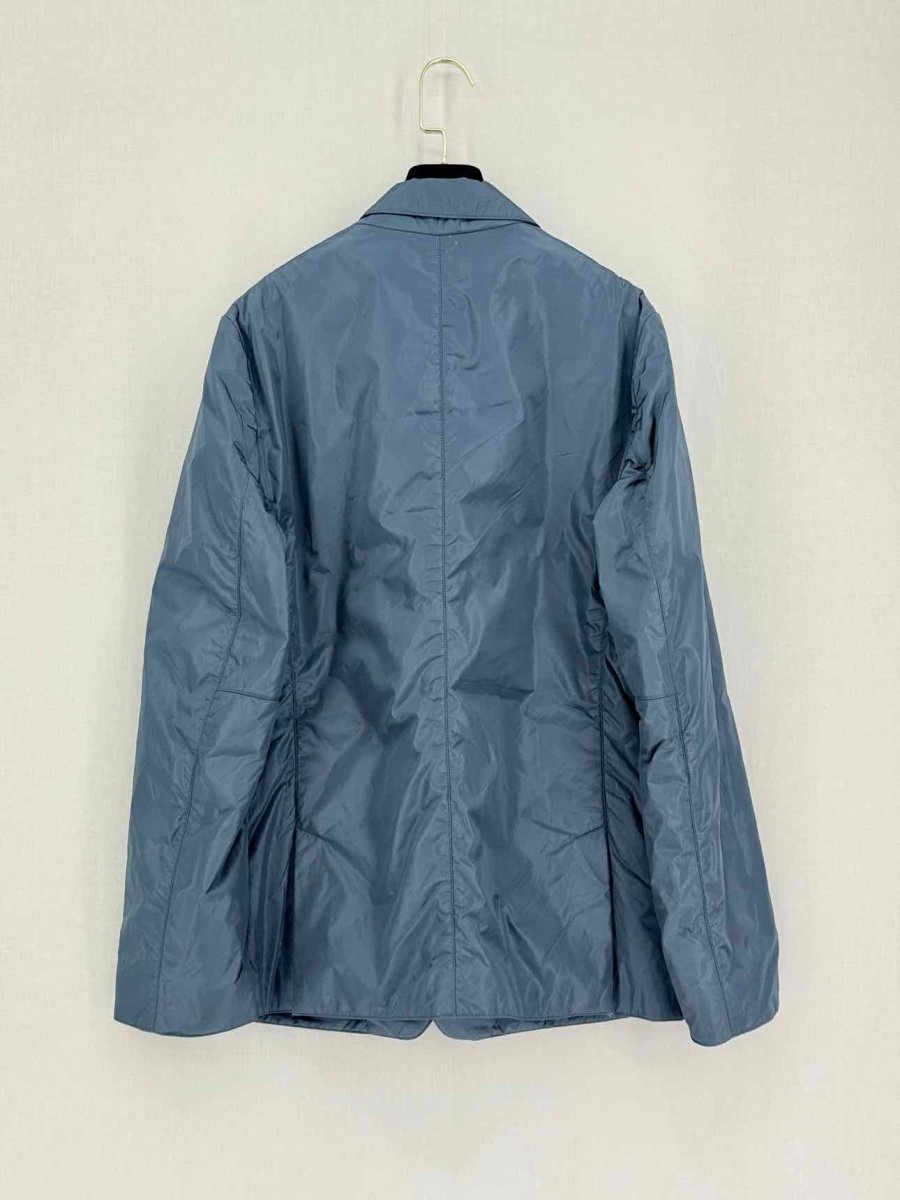 Pre-loved CALVIN KLEIN Nylon Blue Size US 38 Jacket at Reems Closet