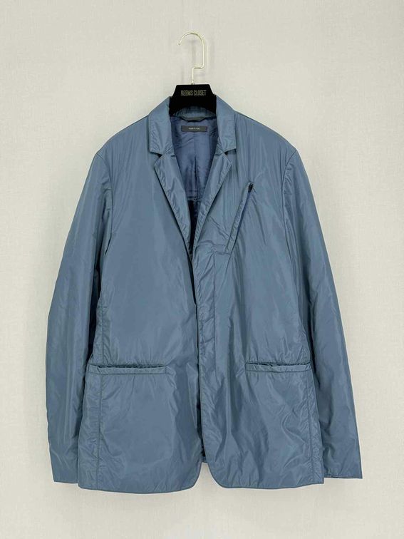Pre-loved CALVIN KLEIN Nylon Blue Size US 38 Jacket at Reems Closet
