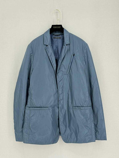 Pre-loved CALVIN KLEIN Nylon Blue Size US 38 Jacket at Reems Closet