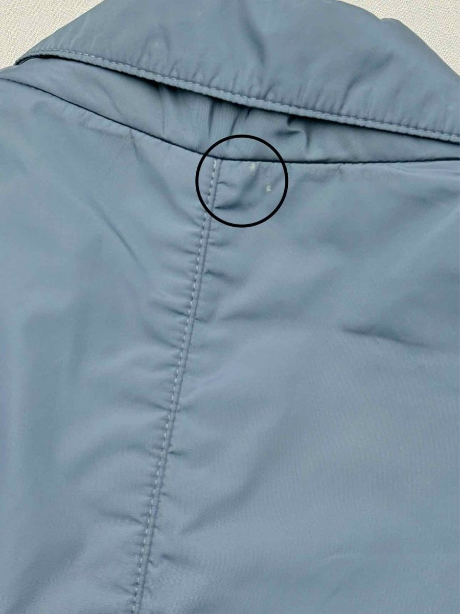 Pre-loved CALVIN KLEIN Nylon Blue Size US 38 Jacket at Reems Closet
