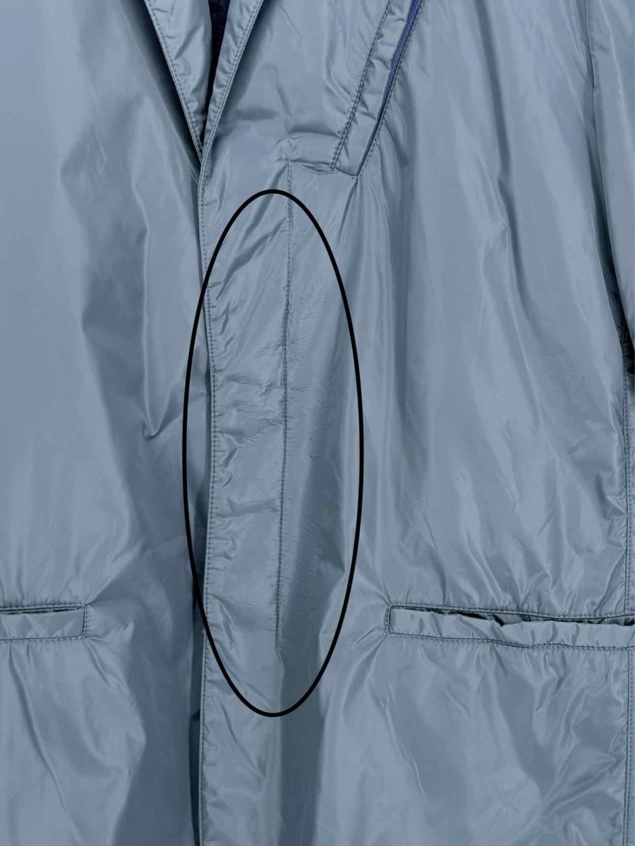 Pre-loved CALVIN KLEIN Nylon Blue Size US 38 Jacket at Reems Closet