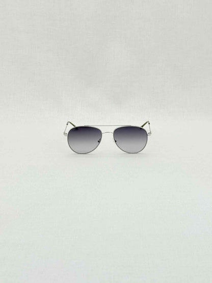 Pre - loved CALVIN KLEIN Silver Tone Sunglasses at Reems Closet