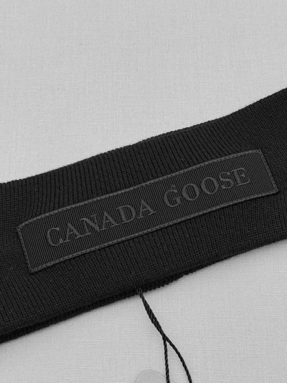 Pre - loved CANADA GOOSE Black Headband at Reems Closet