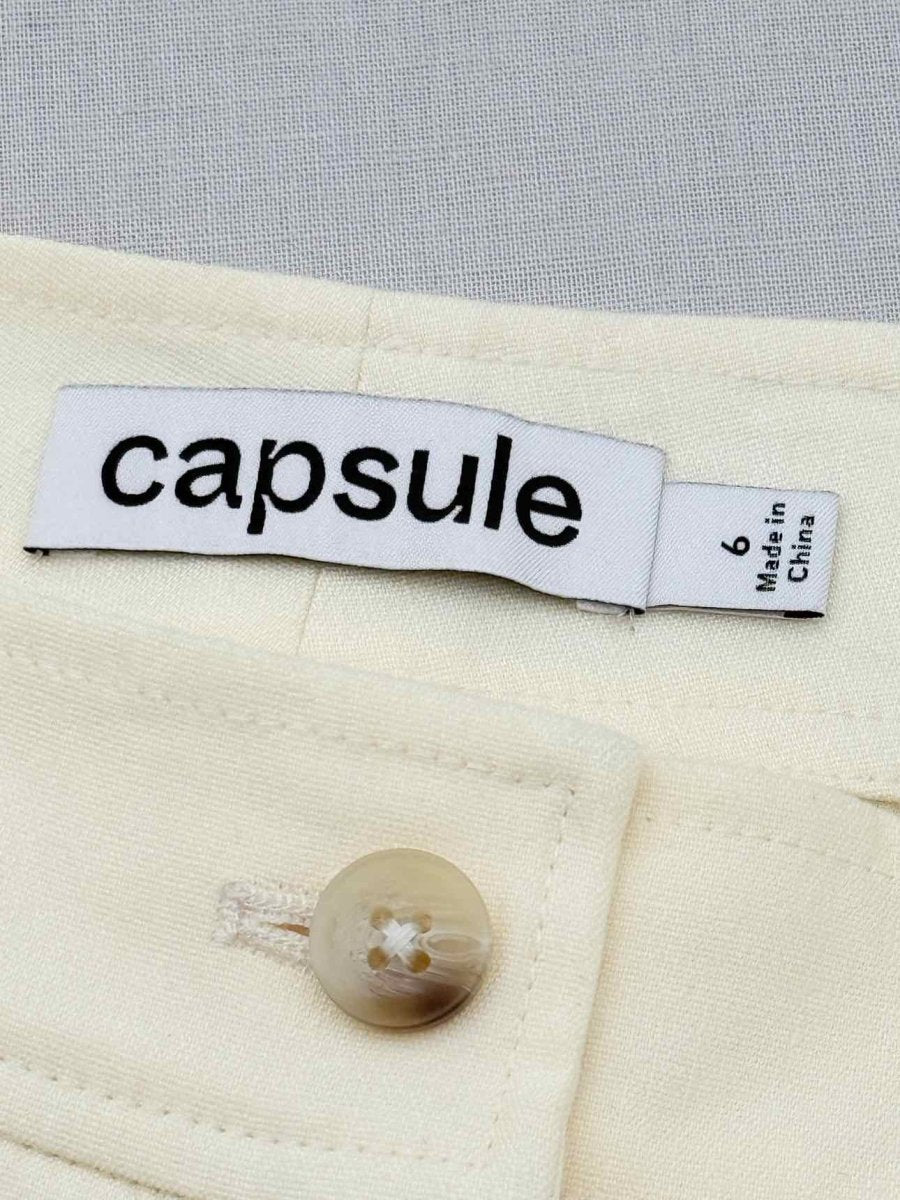 Pre - loved CAPSULE Cream Size US 6 Outfit Set at Reems Closet