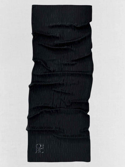 Pre - loved CAROLINA HERRERA Black Scarf at Reems Closet