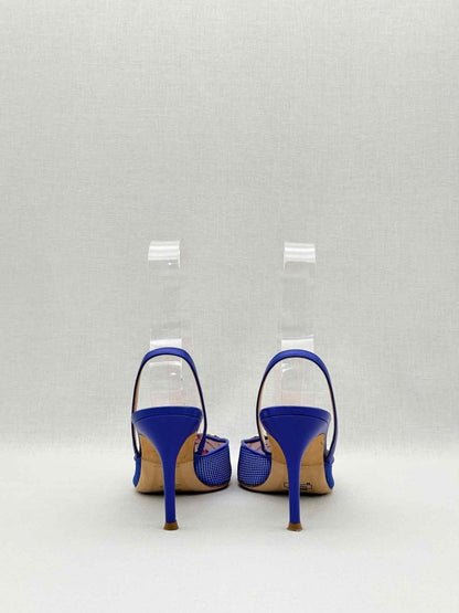 Pre-loved CAROLINA HERRERA Blue Size EU 37 Pumps at Reems Closet