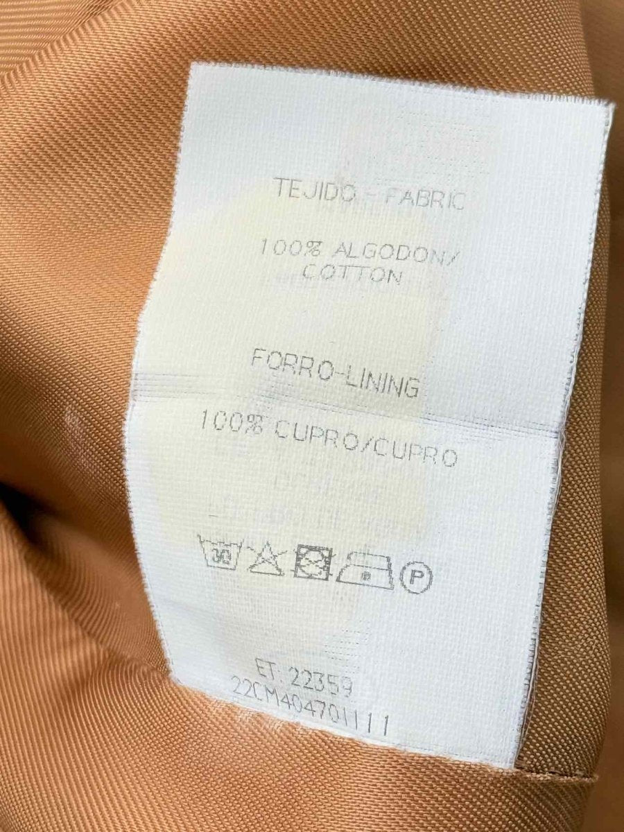 Pre-loved CAROLINA HERRERA Blue Size US 8 Jacket at Reems Closet