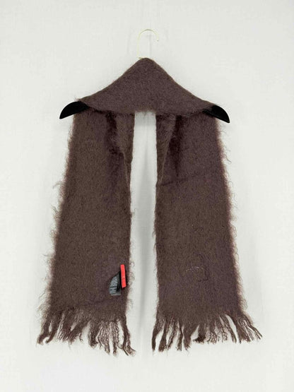 Pre - loved CAROLINA HERRERA Brown Scarf at Reems Closet