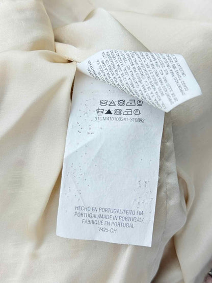 Pre - loved CAROLINA HERRERA Pink Multicolor Size US 12 Jacket at Reems Closet