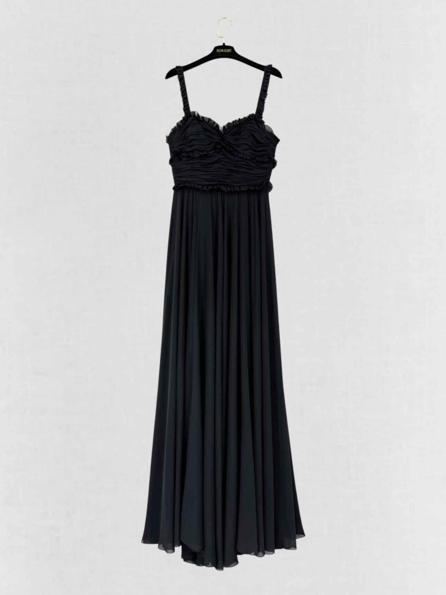 Pre - loved CAROLINA HERRERA Size US 6 Long Dress at Reems Closet