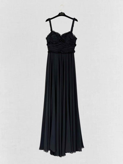 Pre - loved CAROLINA HERRERA Size US 6 Long Dress at Reems Closet