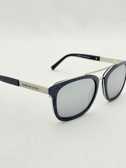 Pre - loved CAROLINA LEMKE Black Sunglasses at Reems Closet