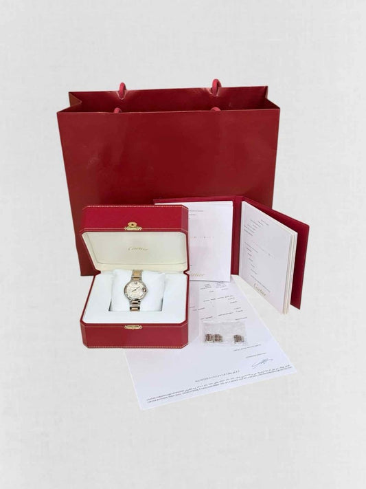 Pre - loved CARTIER Ballon Bleu Ladies Watch at Reems Closet