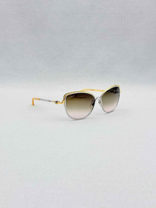 Pre - loved CARTIER Brown Sunglasses at Reems Closet
