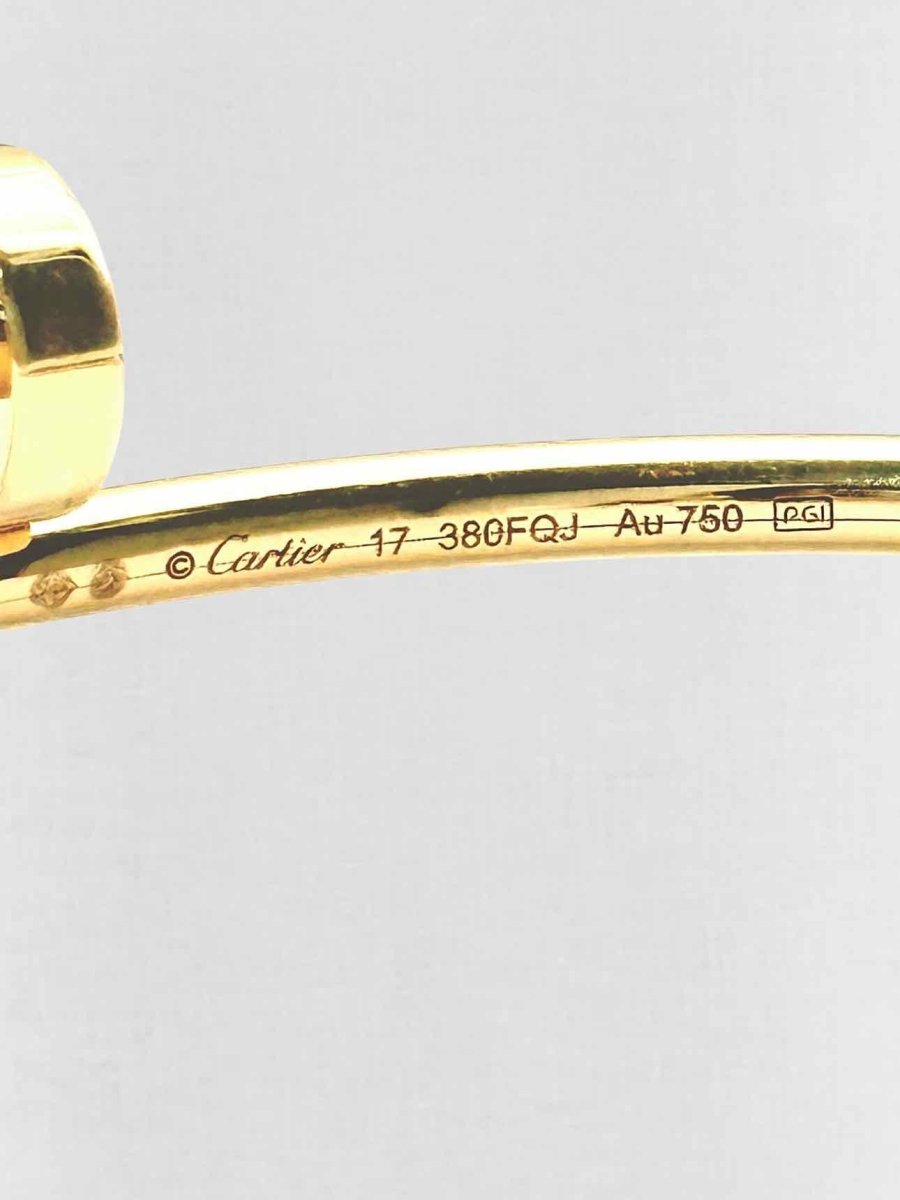 Pre - loved CARTIER Juste Un Clou Bracelet at Reems Closet