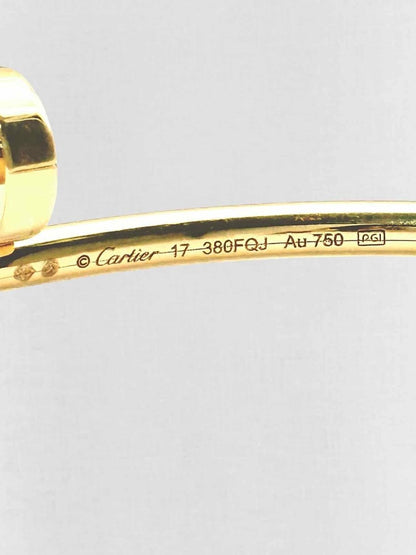 Pre - loved CARTIER Juste Un Clou Bracelet at Reems Closet