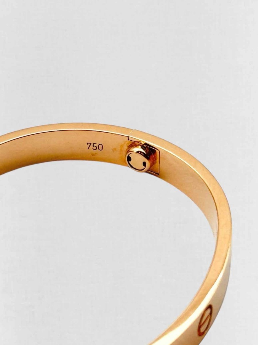 Pre - loved CARTIER Love Bracelet at Reems Closet