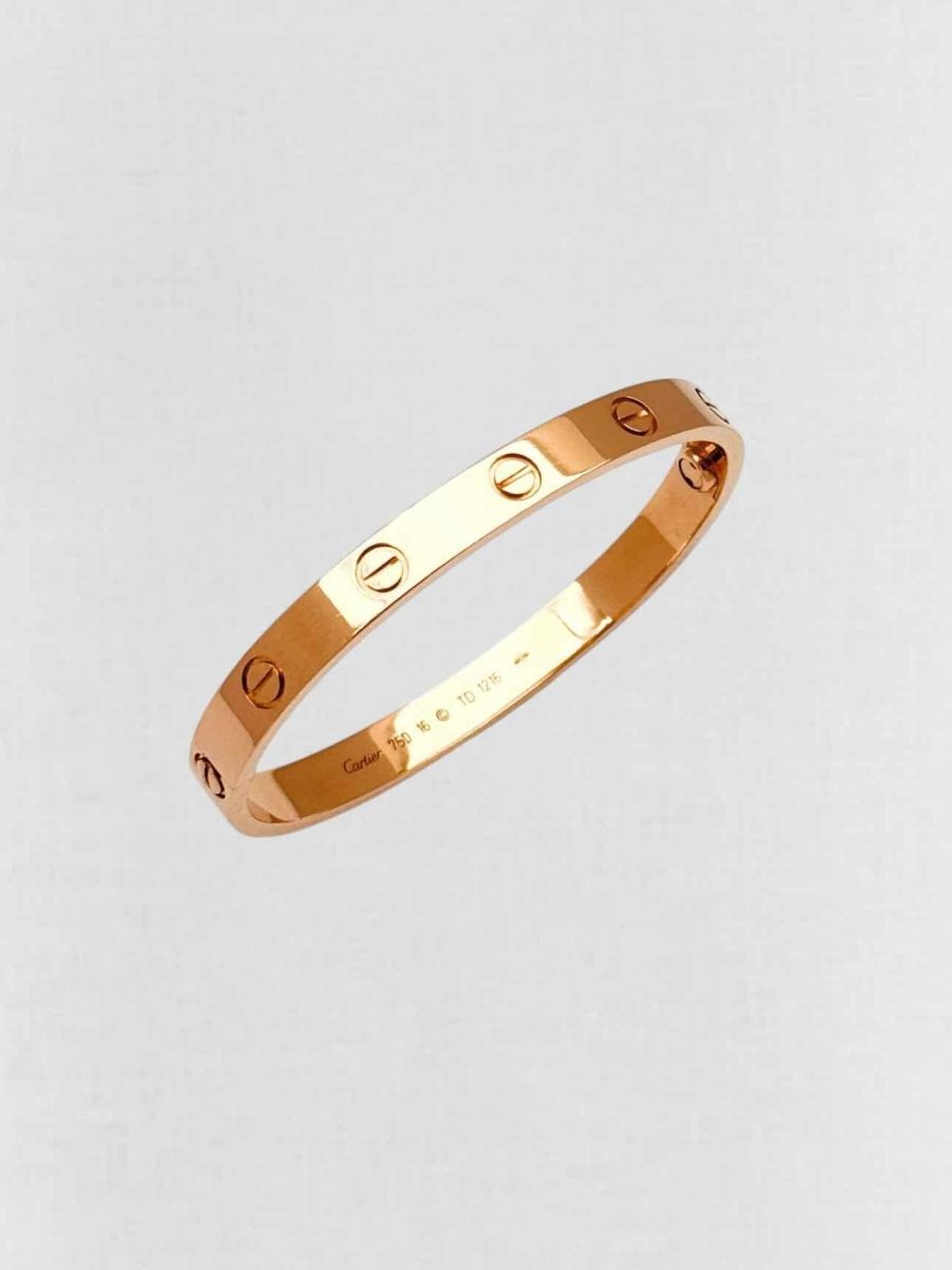 Pre - loved CARTIER Love Bracelet at Reems Closet