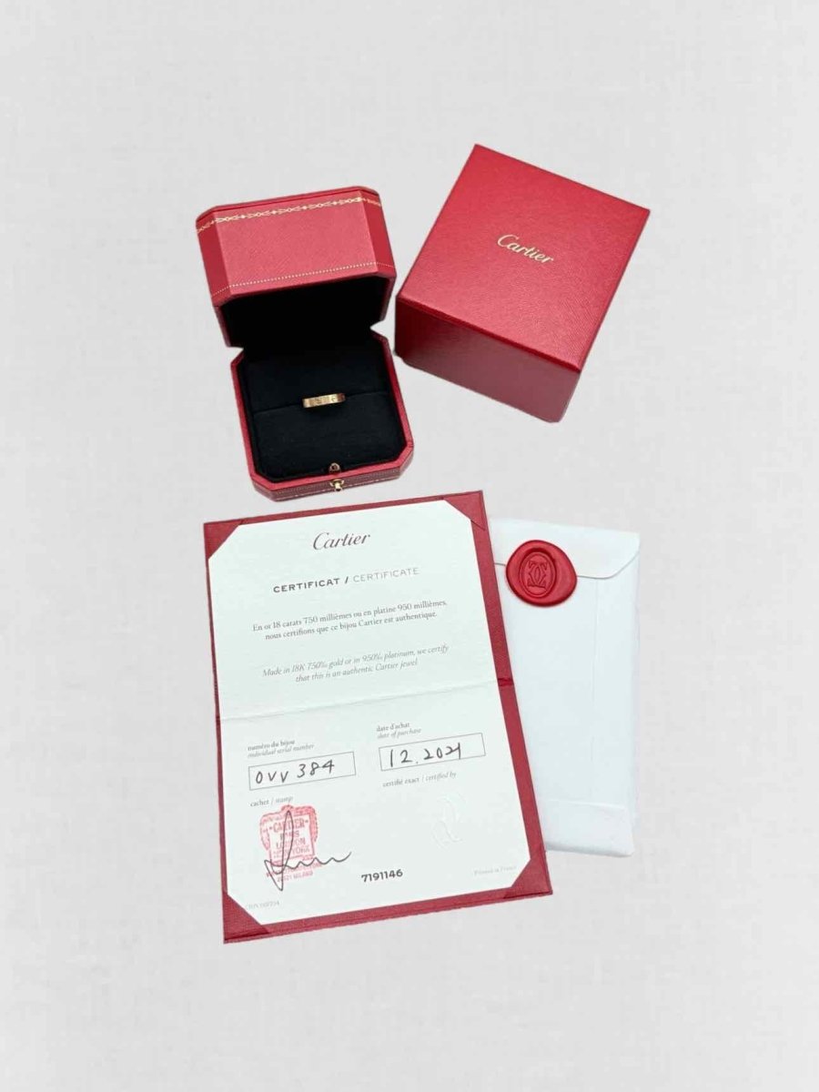 Pre - loved CARTIER Love Ring at Reems Closet