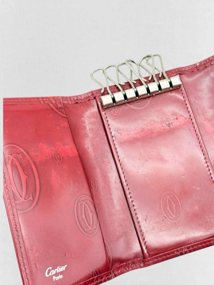 Pre - loved CARTIER Red Key Chain at Reems Closet