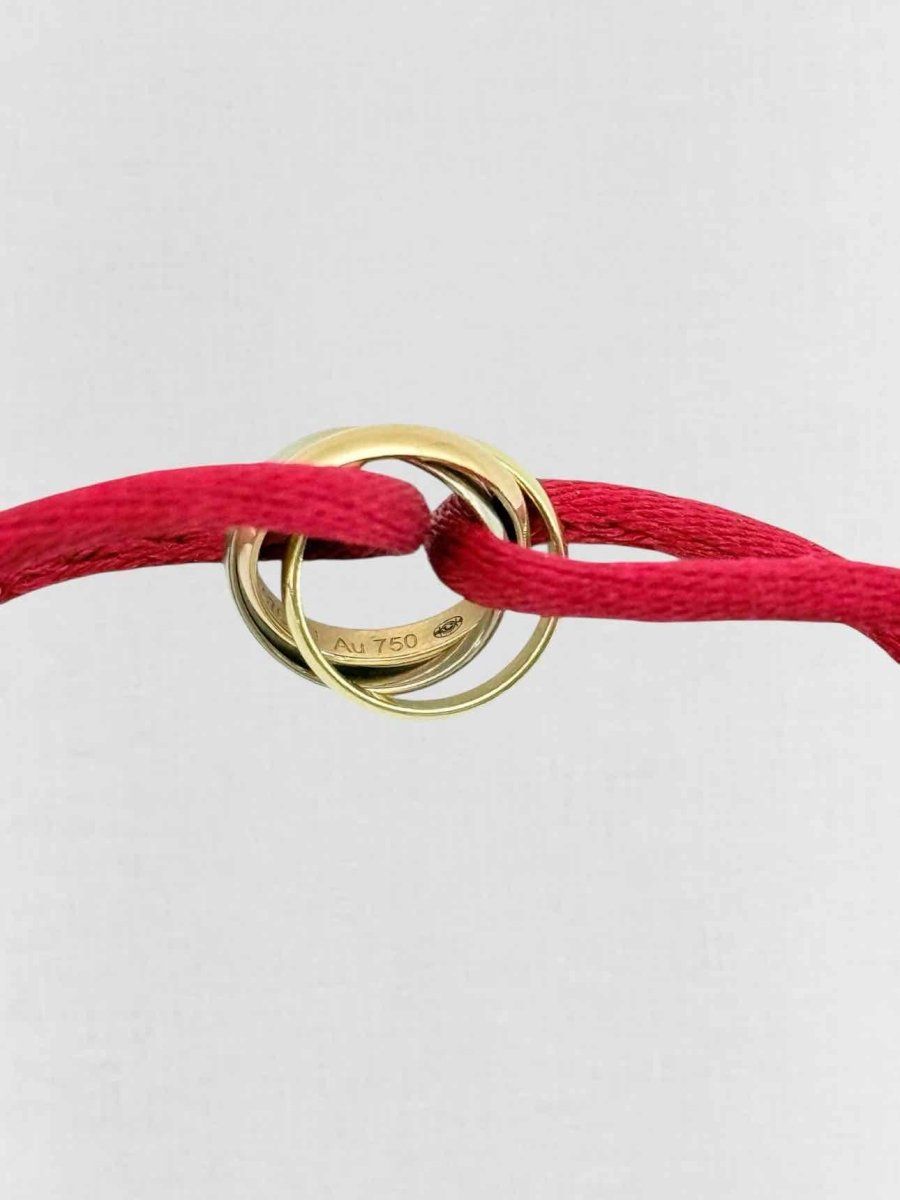 Pre - loved CARTIER Trinity Cord Bracelet at Reems Closet