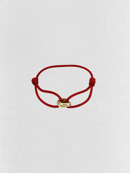 Pre - loved CARTIER Trinity Cord Bracelet at Reems Closet