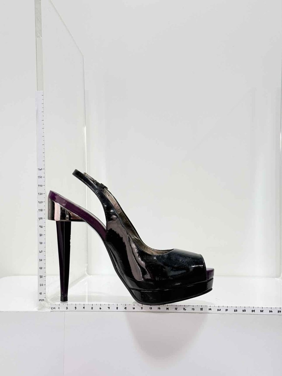 Pre - loved CARVELA Black Size EU 37 Slingbacks at Reems Closet