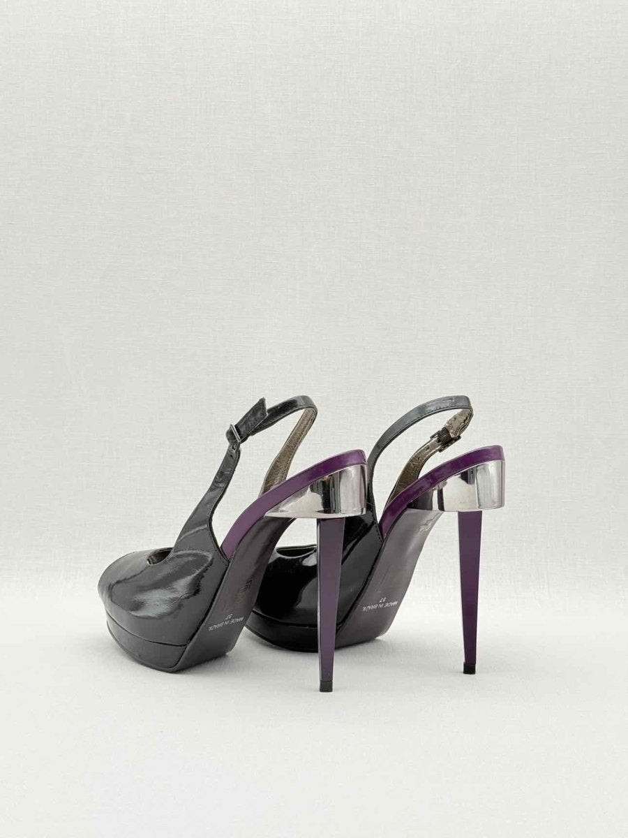 Pre - loved CARVELA Black Size EU 37 Slingbacks at Reems Closet