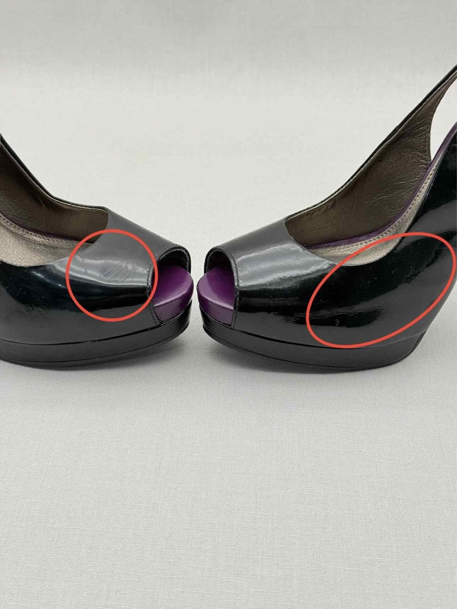 Pre - loved CARVELA Black Size EU 37 Slingbacks at Reems Closet