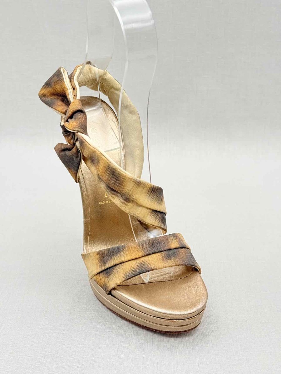 Pre - loved CASADEI Size EU 37 Platform Sandals at Reems Closet