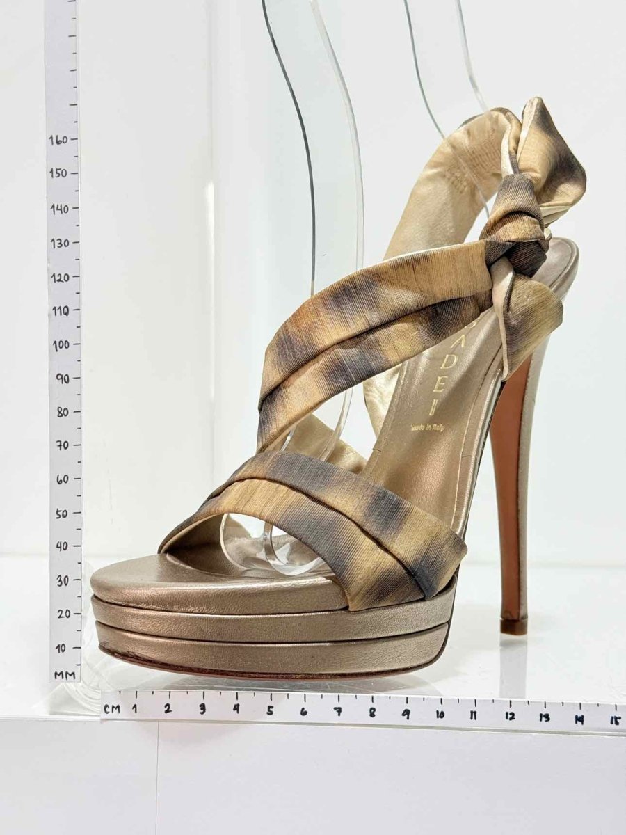 Pre - loved CASADEI Size EU 37 Platform Sandals at Reems Closet