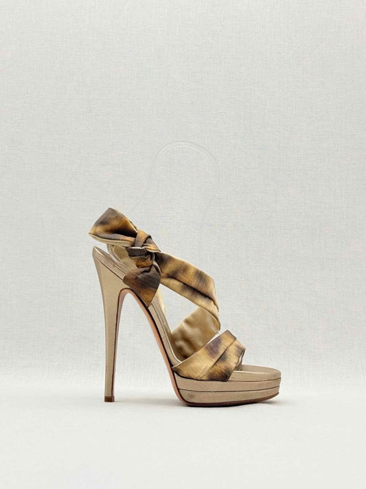Pre - loved CASADEI Size EU 37 Platform Sandals at Reems Closet