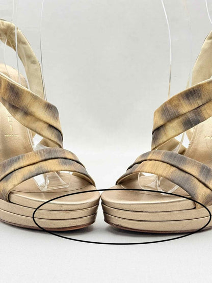 Pre - loved CASADEI Size EU 37 Platform Sandals at Reems Closet