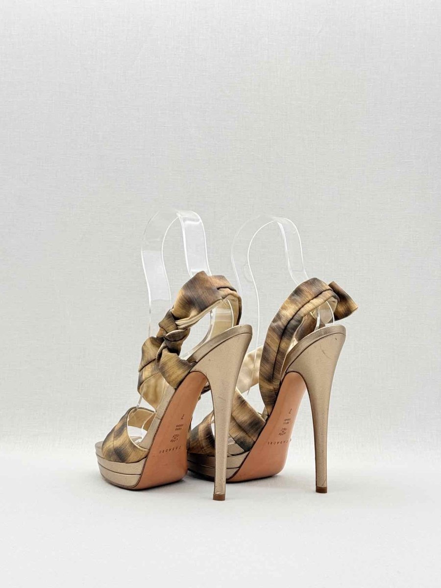 Pre - loved CASADEI Size EU 37 Platform Sandals at Reems Closet