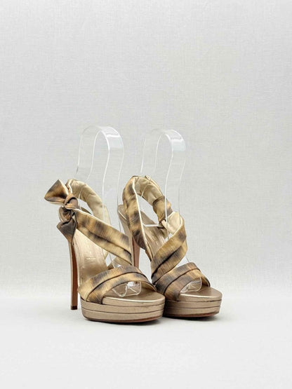 Pre - loved CASADEI Size EU 37 Platform Sandals at Reems Closet