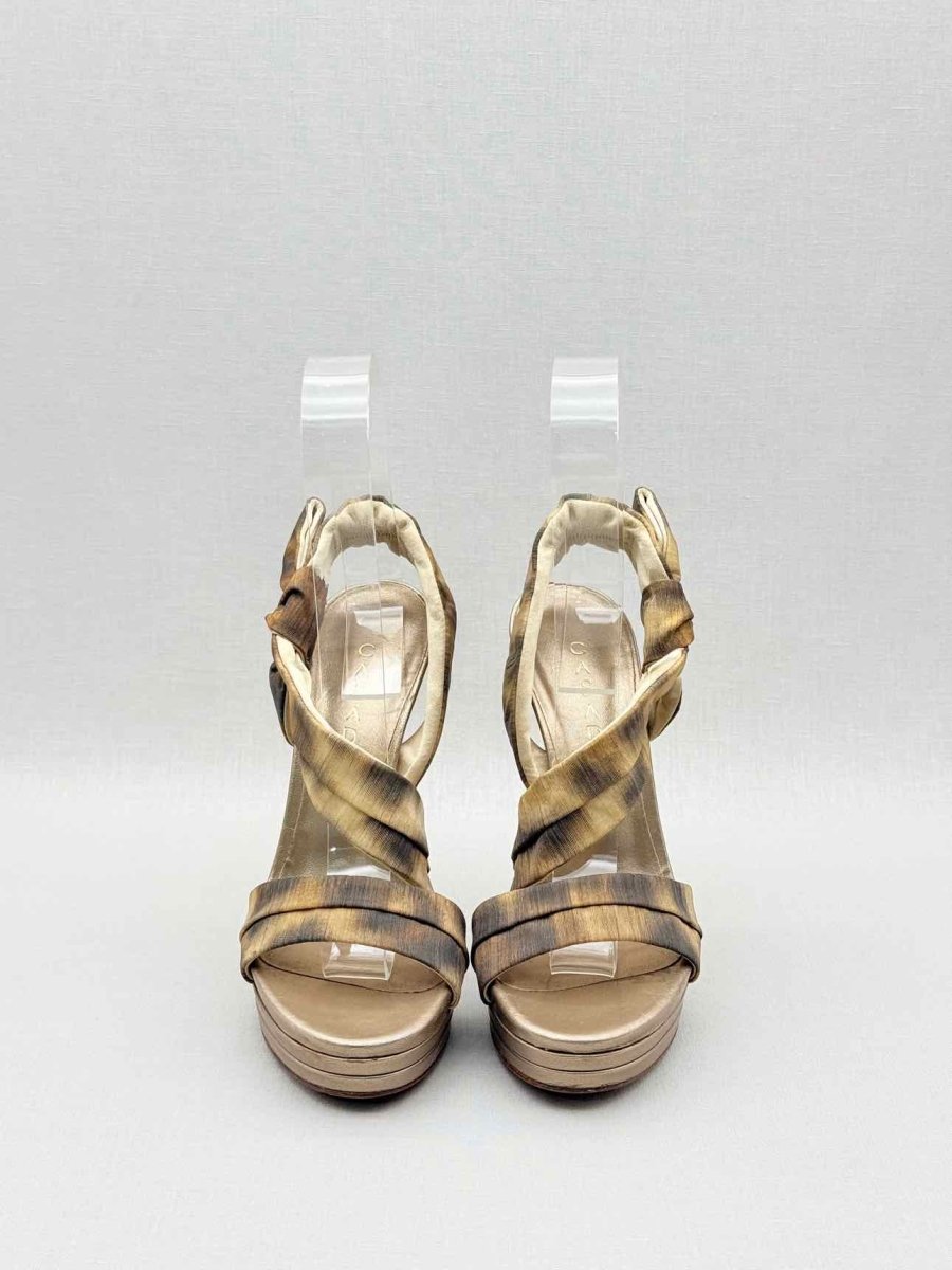 Pre - loved CASADEI Size EU 37 Platform Sandals at Reems Closet