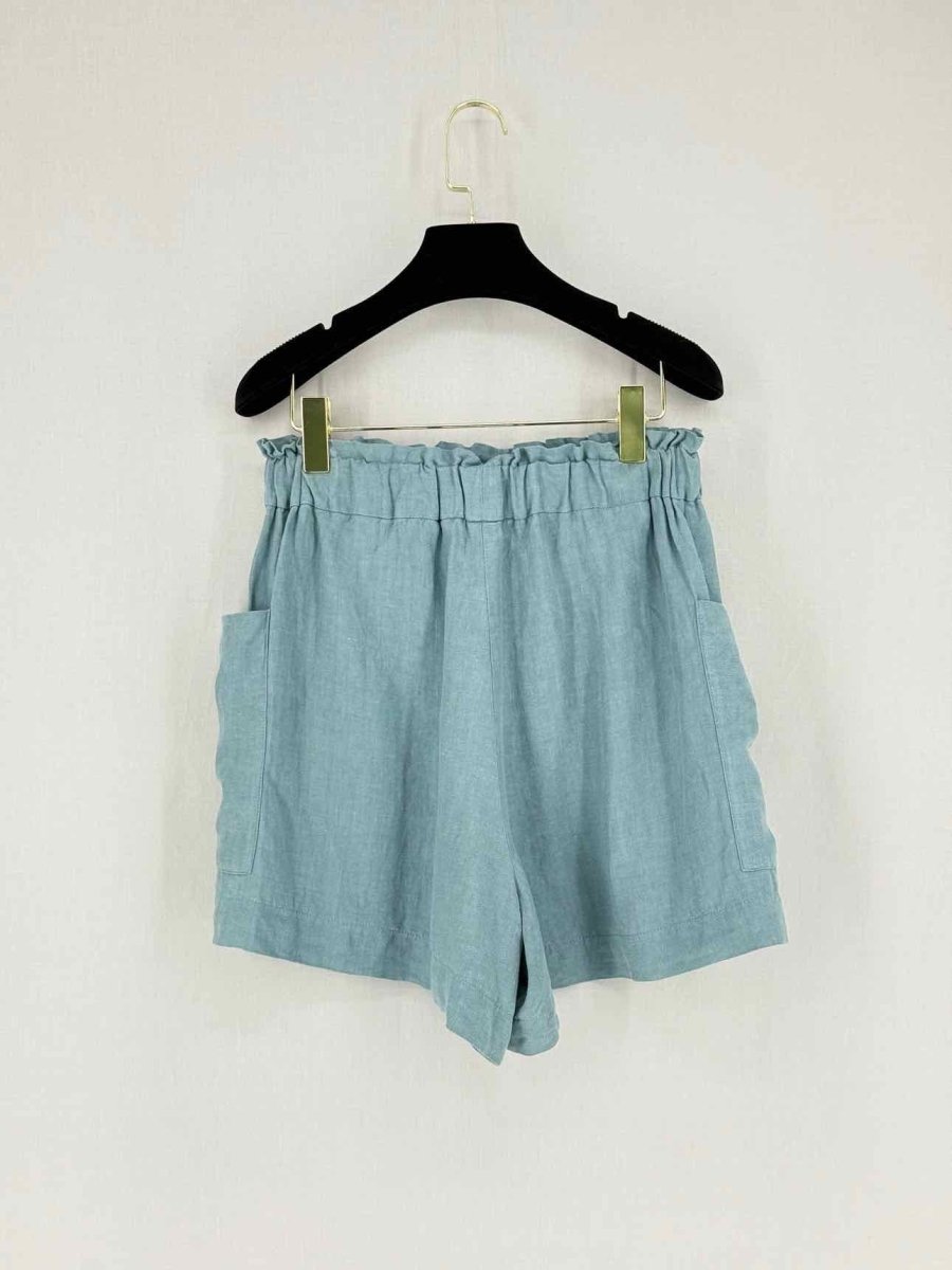 Pre - loved CASA/RAKI Pale Blue Size Large Top & Shorts Outfit at Reems Closet