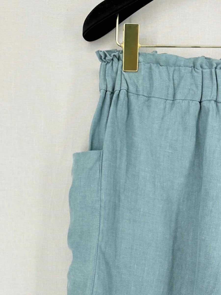 Pre - loved CASA/RAKI Pale Blue Size Large Top & Shorts Outfit at Reems Closet