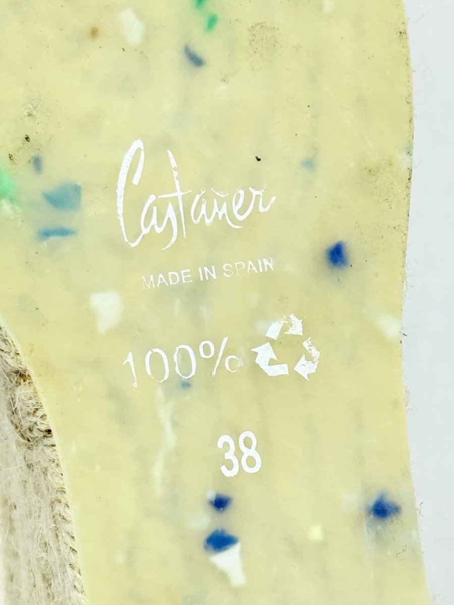 Pre - loved CASTAÑER Espadrille Beige Size EU 38 Heeled Sandals at Reems Closet